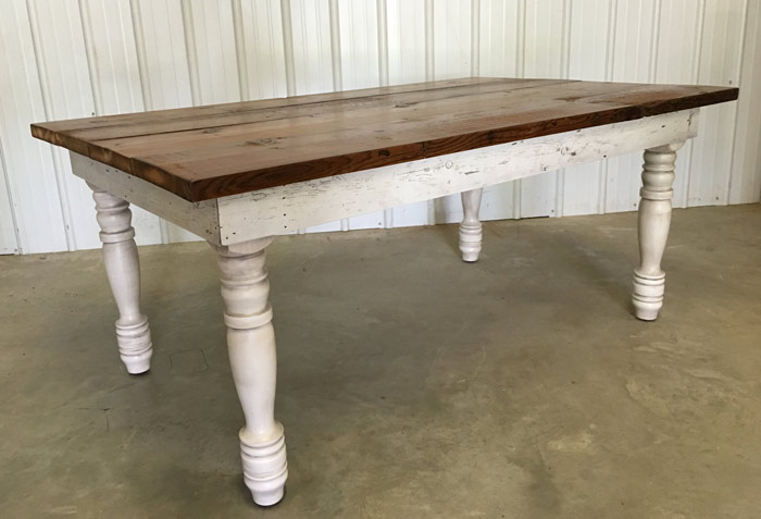 Antique Barnwood Tables Farm Pedestal Trestle