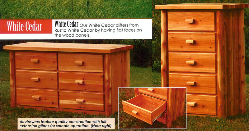 Handmade Rustic Cedar Log Furniture