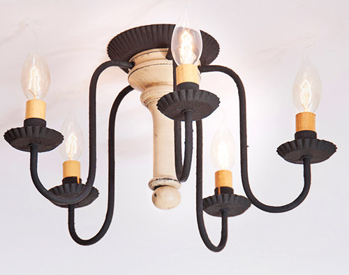 Irving S Tinware Ceiling Lighting Fixtures