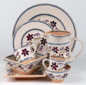 Clematis Nicholas Mosse Pottery & Dinnerware Handmade & decorated in County Kilkenny, Ireland