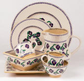 Pansy Nicholas Mosse Pottery & Dinnerware Handmade & decorated in County Kilkenny, Ireland