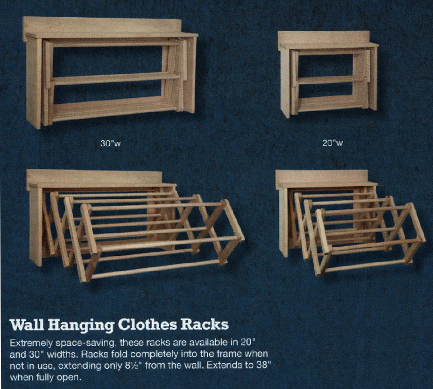 Amish Wooden Clothes Drying Racks