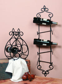 Keller Table Top & Wall Mount Wine Racks