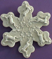 1023 Reindeer Snowflake