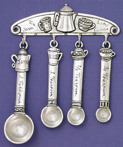 Crosby and Taylor Roman Pewter Measuring Spoons – The Barrington