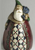 Santa Doorstop - Jim Shore 118831 Santa Doorstop Jim Shore Home & Garden - Doorstops Item # 118831<br> at Cool Collectibles