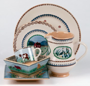 Nicholas Mosse Pottery - Landscape Designs